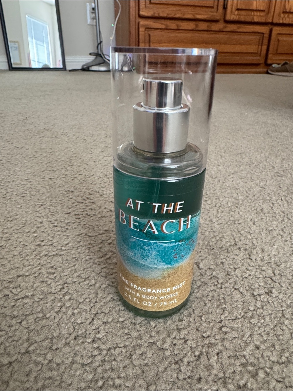 Bath & Body Works At The Beach Fine Fragrance Mist , Travel size- Teal and Sand
